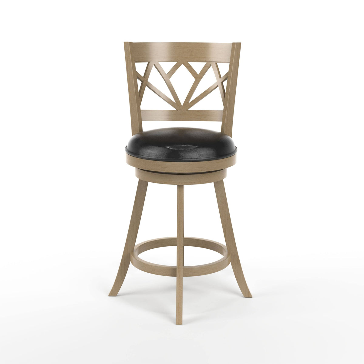 Brown Cherry Swivel Barstool C107