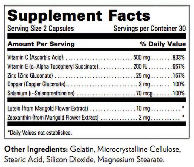 Eye Formula 60 Capsules A91017