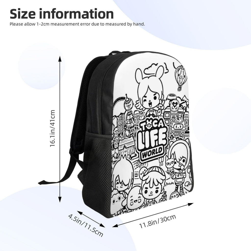 Lightweight Unisex Daypack Backpack S501