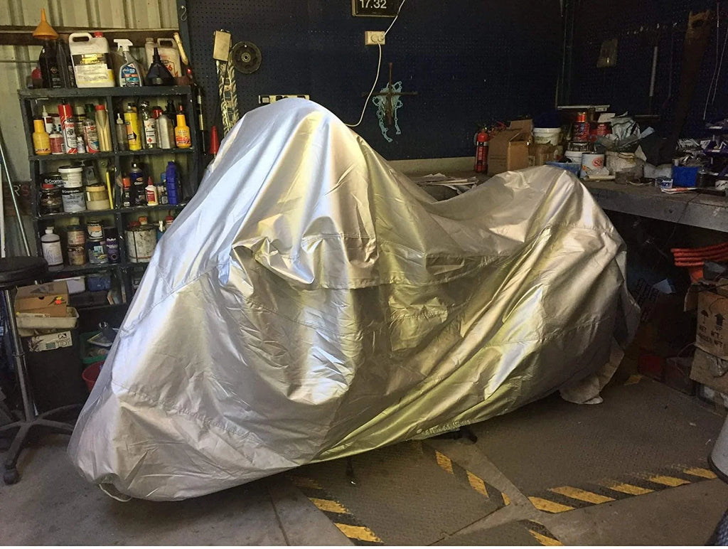 Motorcycle Cover for 1988 Vespa Px150e Scooter with Reinforced Securing Straps and Storage Bag A421228