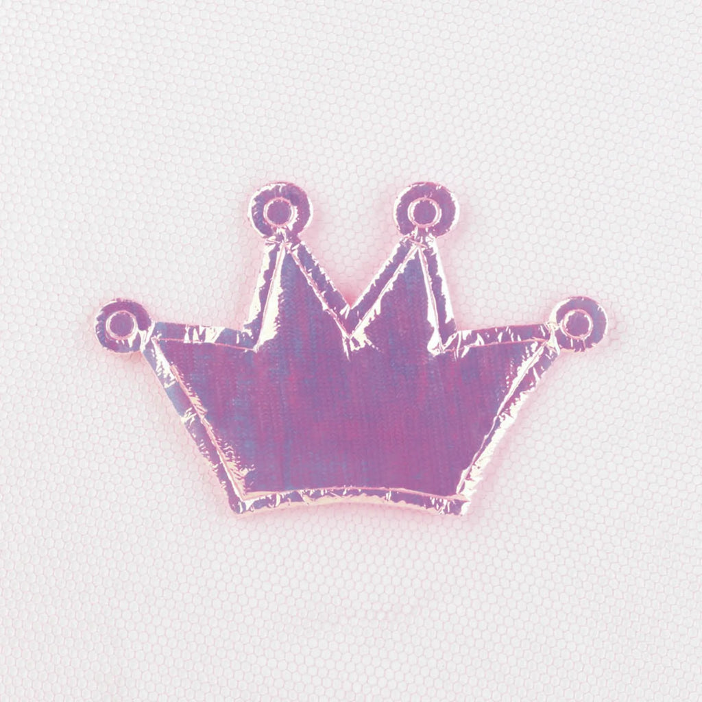 Pink Princess Bed Canopy with Crown K2115