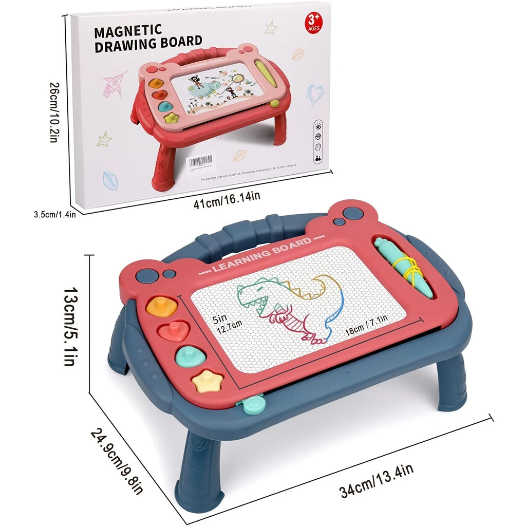 Magnetic Drawing Board Educational Learning Toy for Toddlers O6976