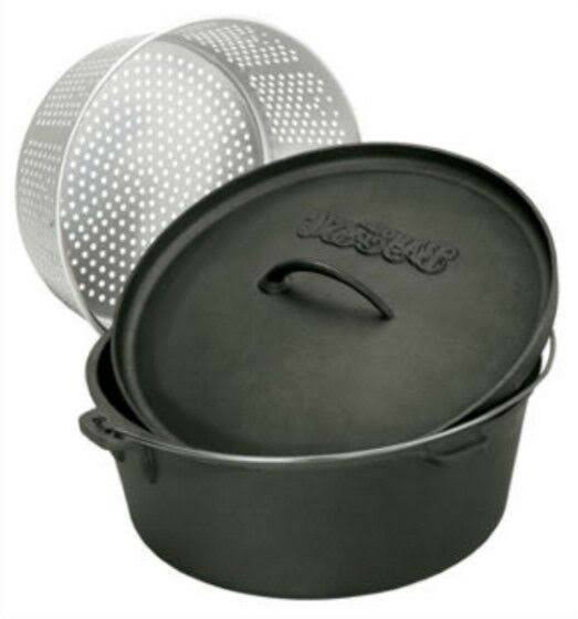 8-1/2-Quart Dutch Oven with Basket G4301