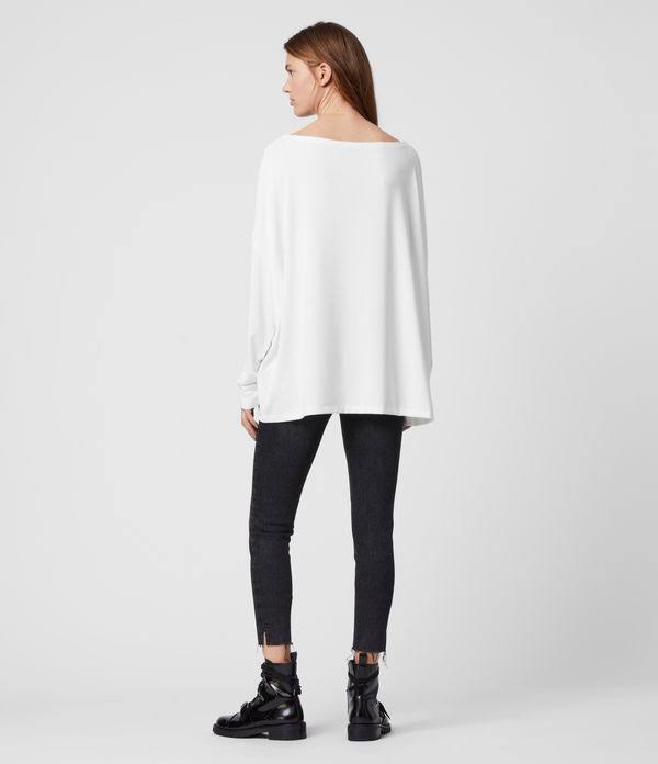 Oversized Tee Chalk White J460