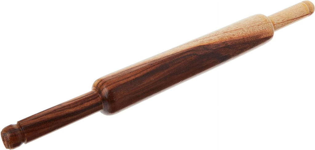 Manual Wooden Roti Chapati Tortilla Presser Maker With Rolling Pin, 10-Inch J117