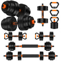 66 Lbs Adjustable Dumbbell Set 4 in 1 Weight Set K369154