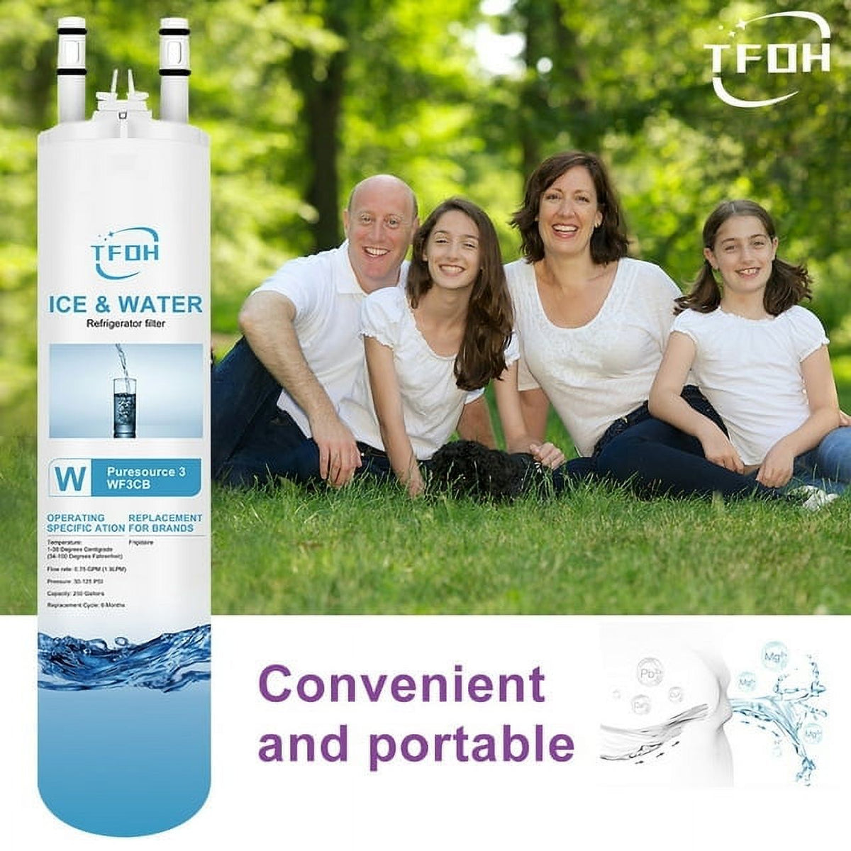 Pack of 3 Water and Ice Filters S360710