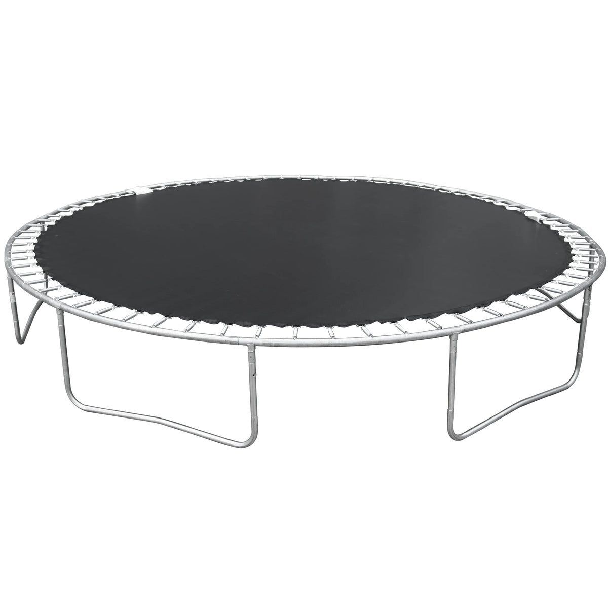 14 FT Trampoline Set with Safety Enclosure Net, Basketball Backboard and Ladder Y451598