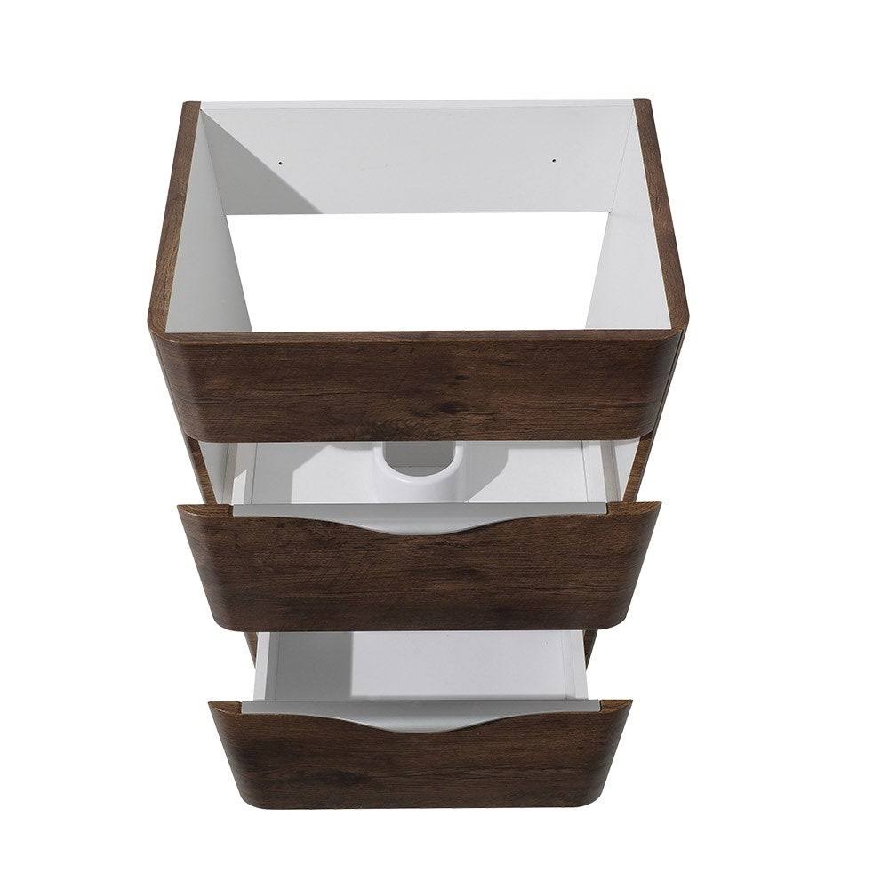 White Oak Bathroom Cabinet Z8456