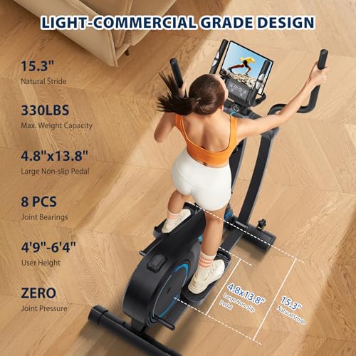 Hyper-Quiet Magnetic Elliptical Machine with 16 Levels Resistance B471682
