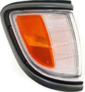 Parking Signal Marker Light Assembly Passenger Side Black Pack of 2 F862495