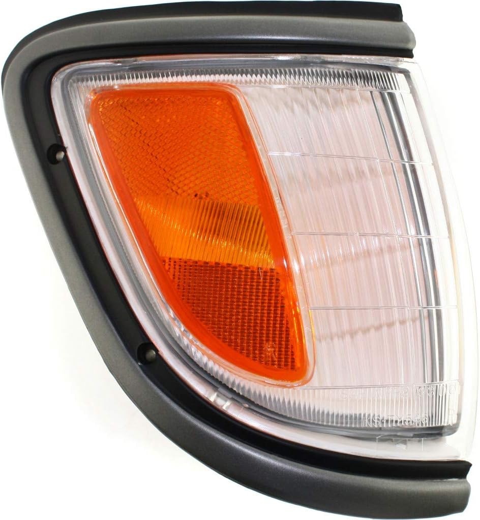 Parking Signal Marker Light Assembly Passenger Side Black Pack of 2 F862495