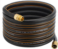 Giraffe Hybrid Garden Hose 5/8" x 50ft, No Kink, Flexible, Leakproof Hose with Male to Female Fittings, 600 Burst PSI Pack of 2 E6820