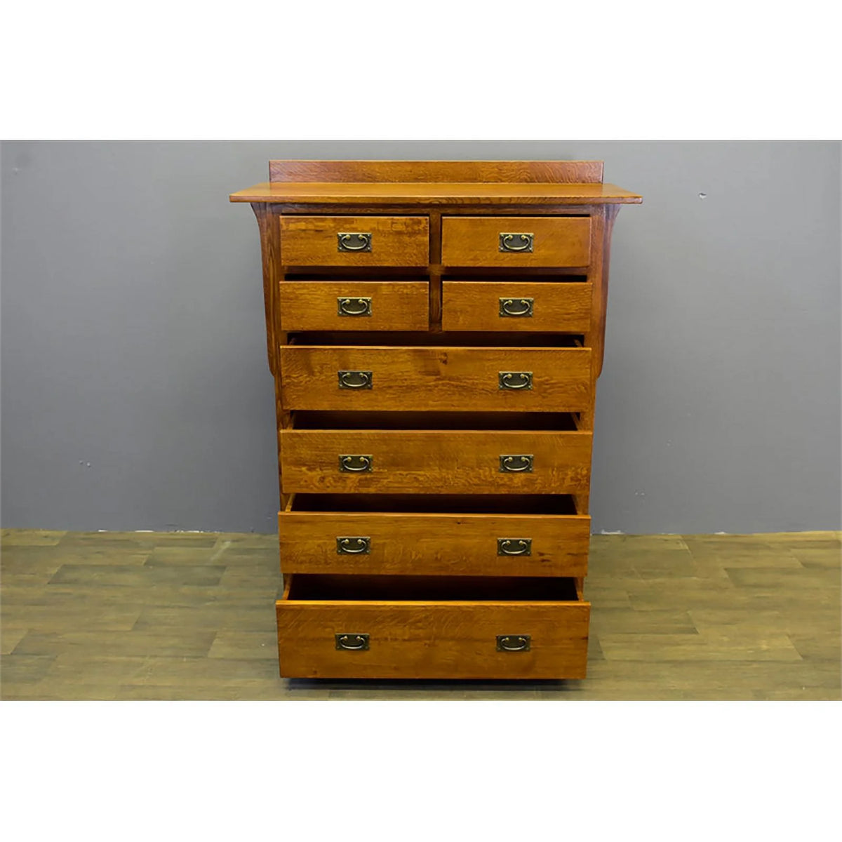 8 Drawer Solid Wood Dresser T1108