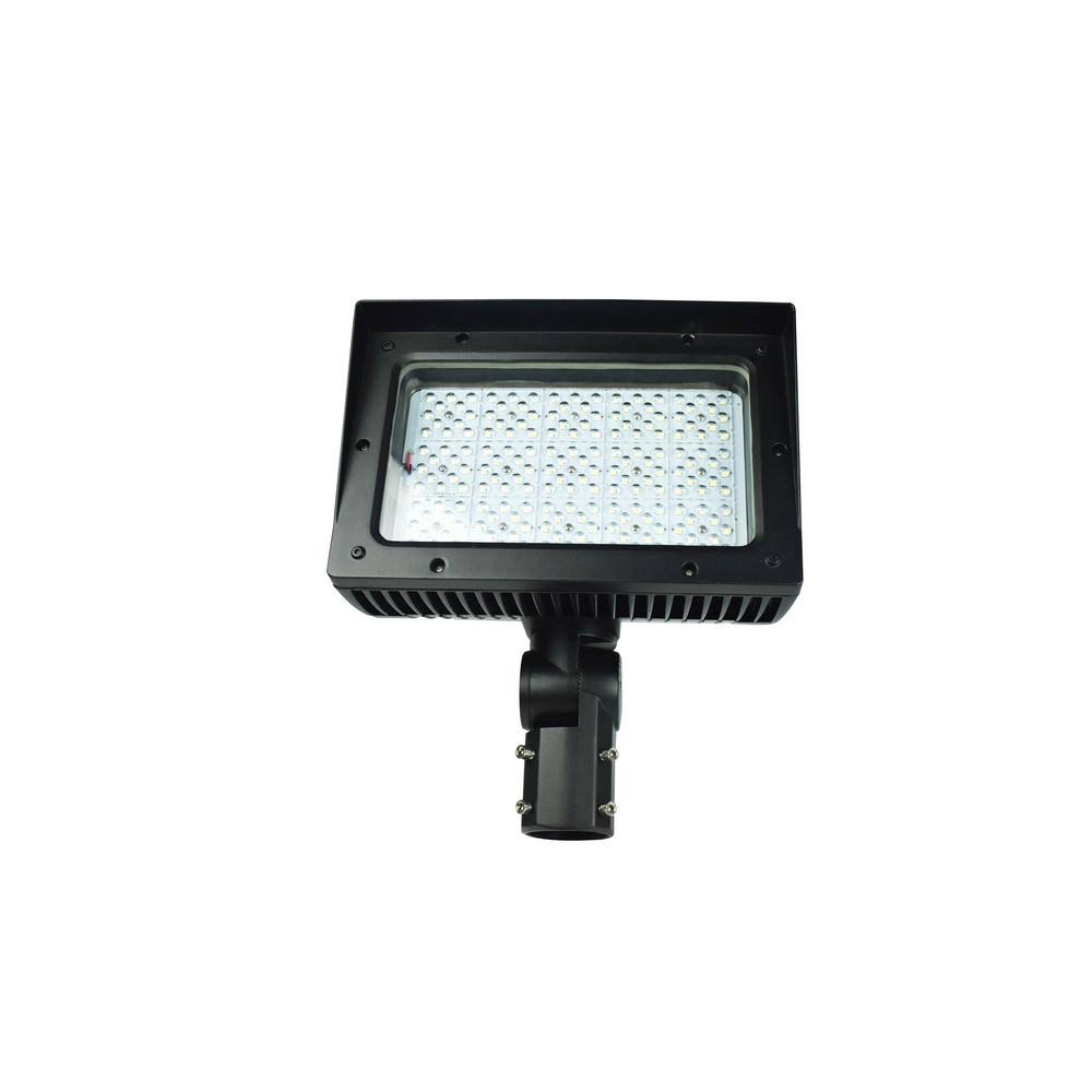 50W Black Integrated LED Outdoor Dimmable Flood Light W984