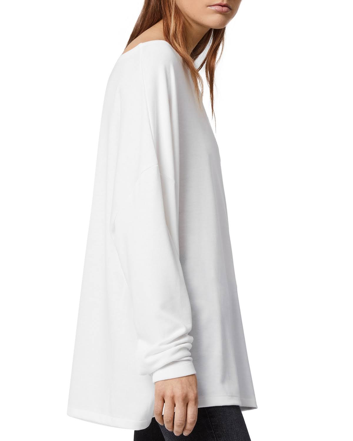 Oversized Tee Chalk White J460