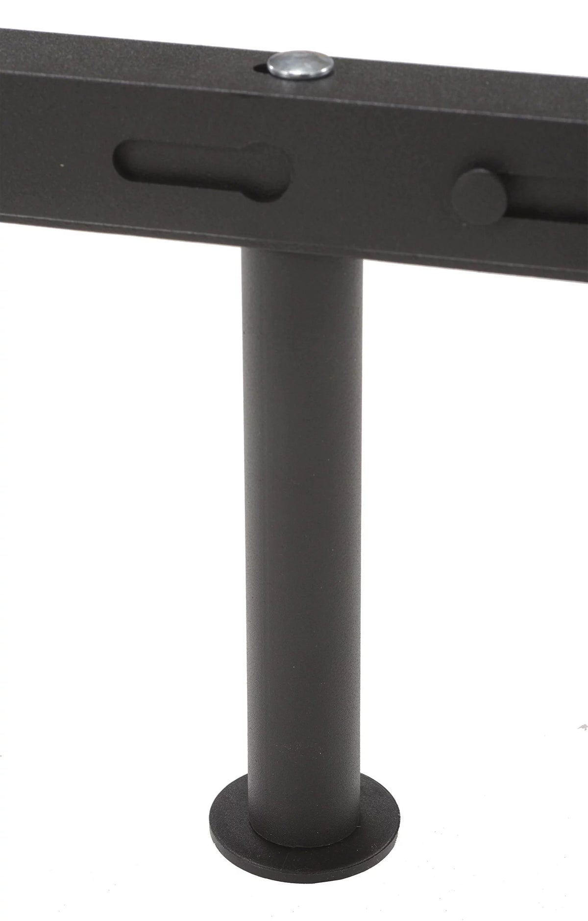 Adjustable Metal Bed Frame with Locking Wheels E7334