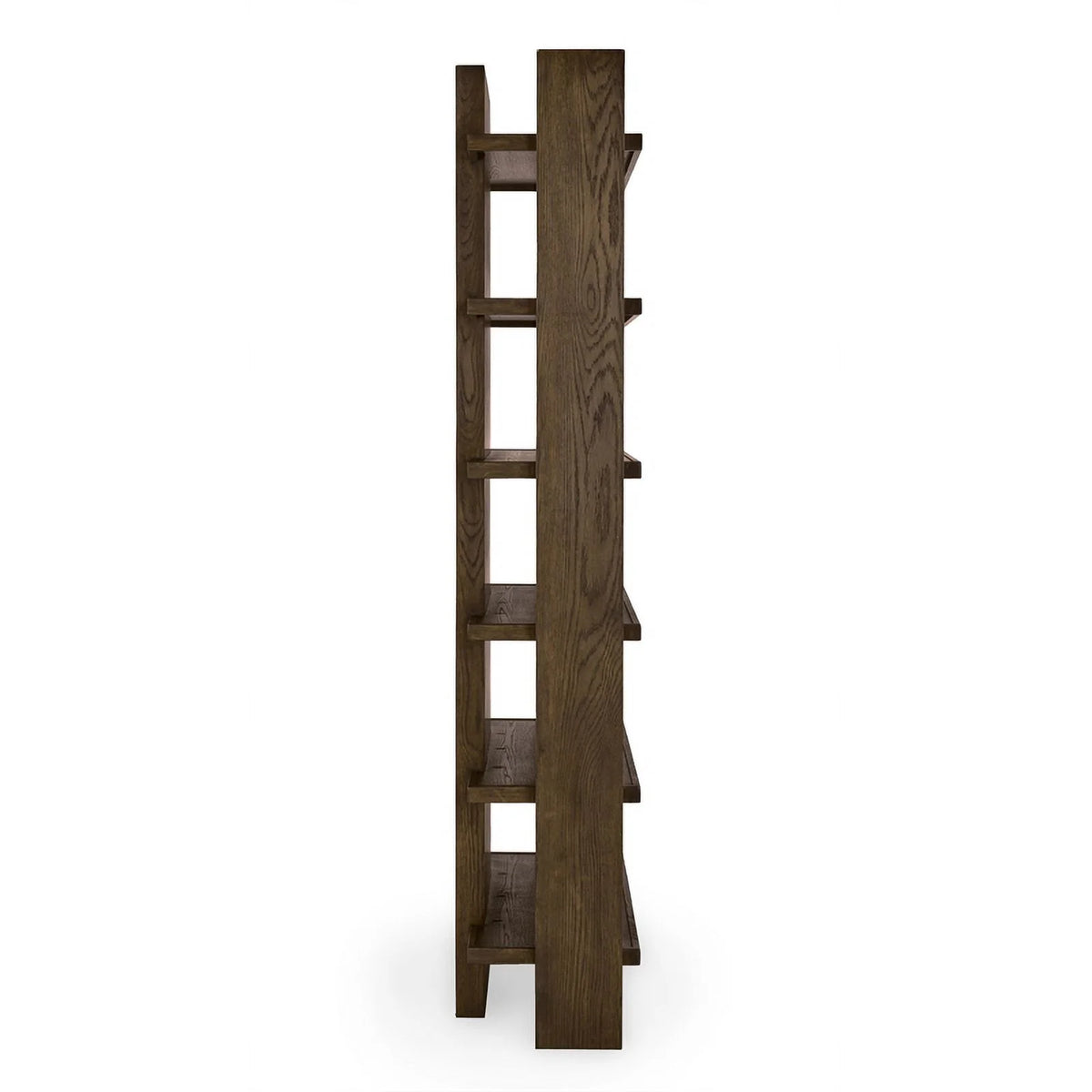 6 Shelf Tall Wood Bookcase W3469