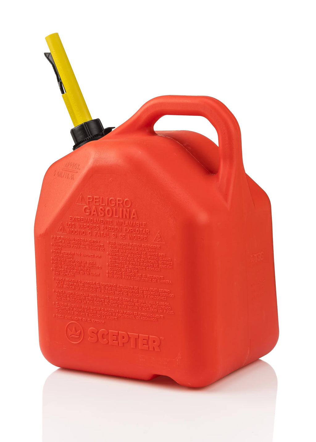 5 Gallon Red Gas Can Fuel Container I6436