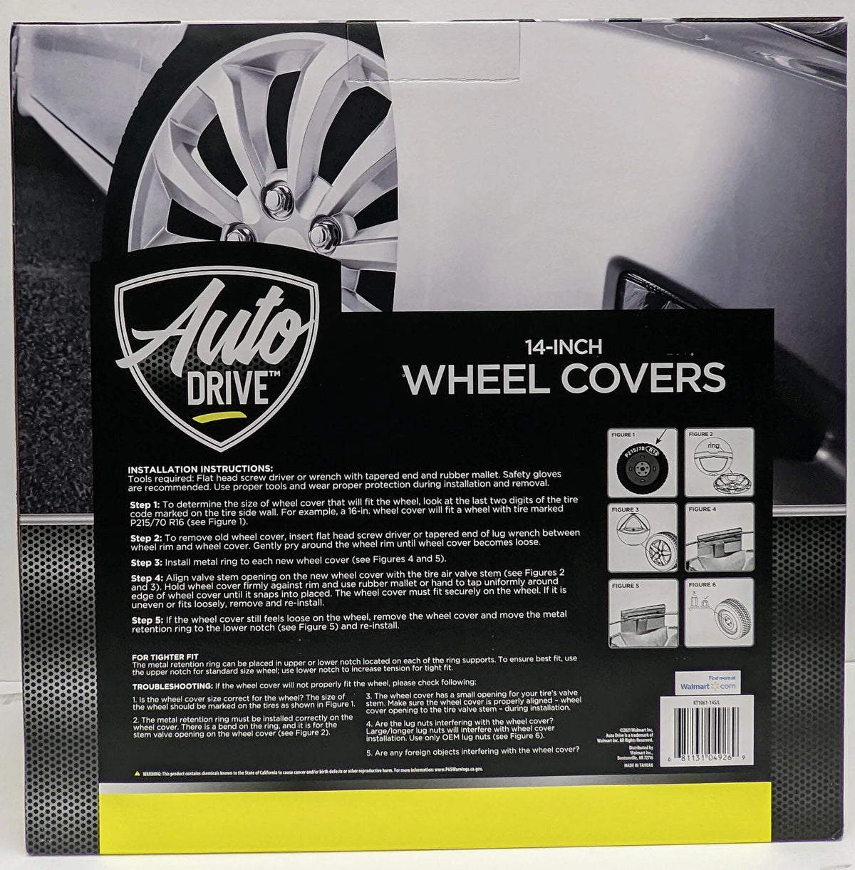 14-inch Wheel Cover Silver R48602