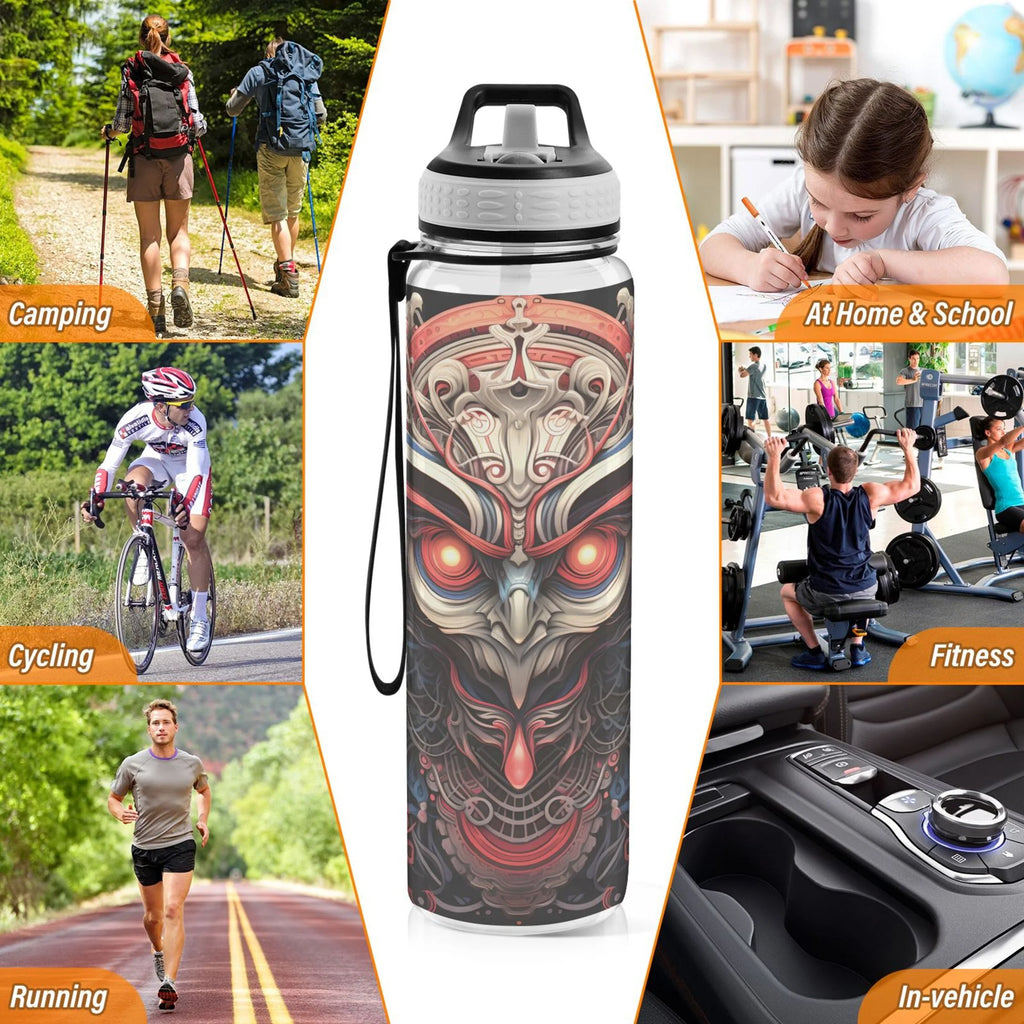 32oz Tritan Leakproof Water Bottle with Straw L9051