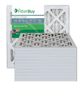 10x16x1 MERV 13 Pleated AC Furnace Air Filter, Pack of 12 X772