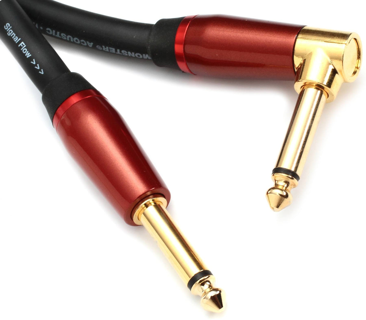1/4 Angled to Straight Instrument Cable 21 ft. W58303
