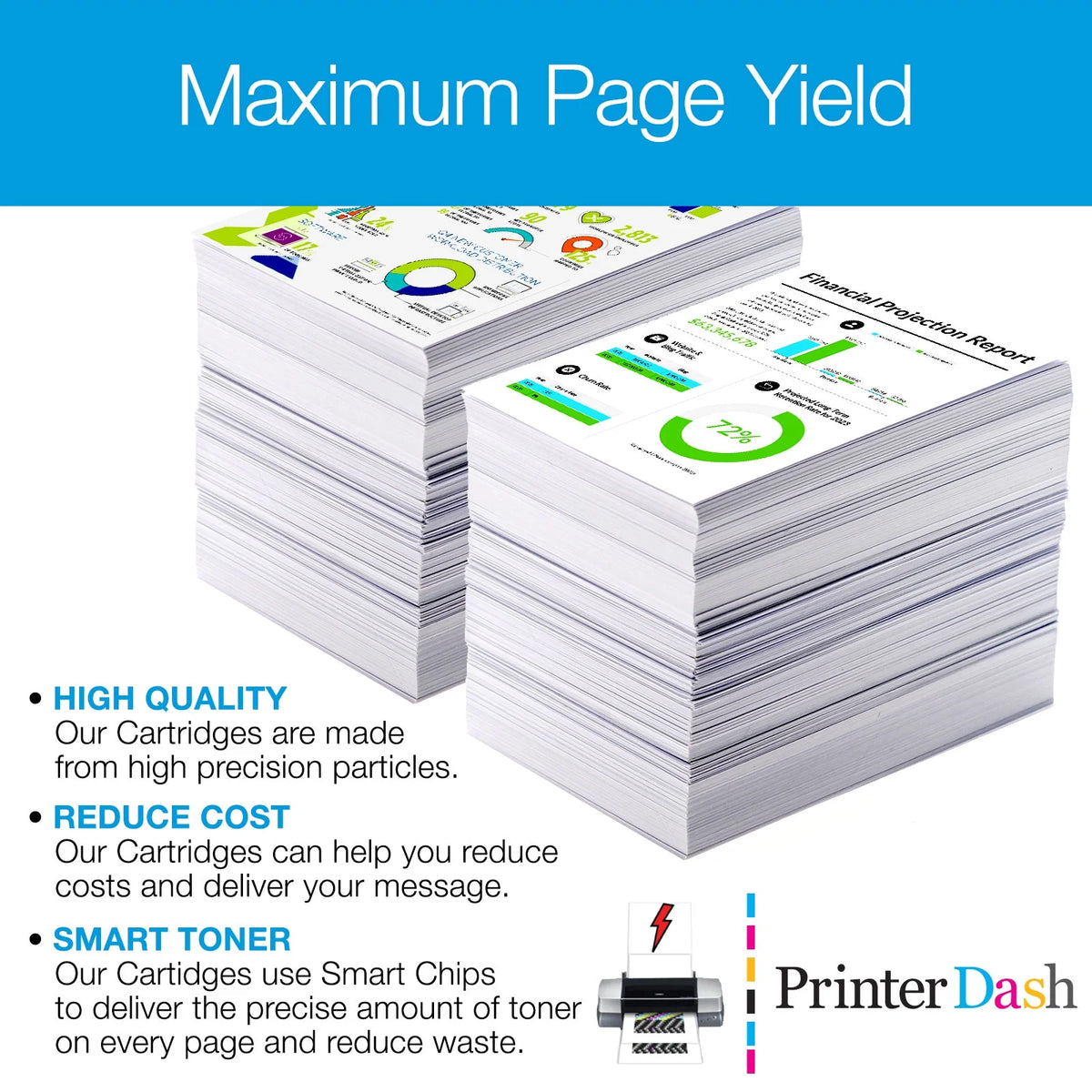 Red High Yield Postage Meter Inkjet (3/PK-19500 Page Yield) E4976