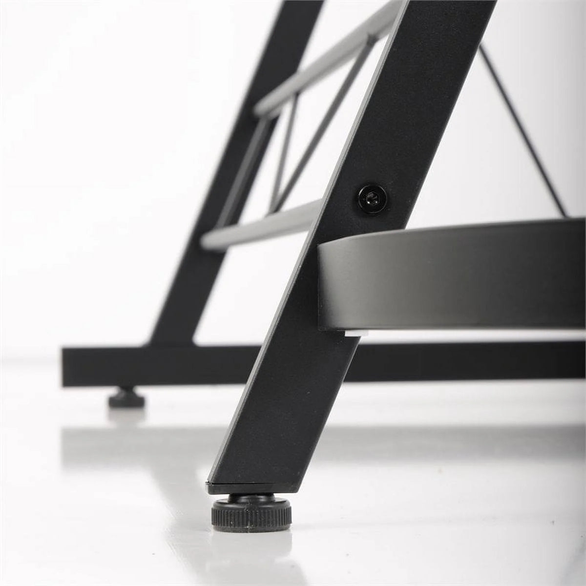 51" Contemporary Wood L-Workcenter D9862