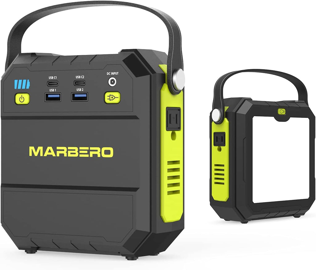 Portable Power Station 83Wh 22500mAh Lithium Battery with AC Outlet 4 USB Ports Flashlight H271