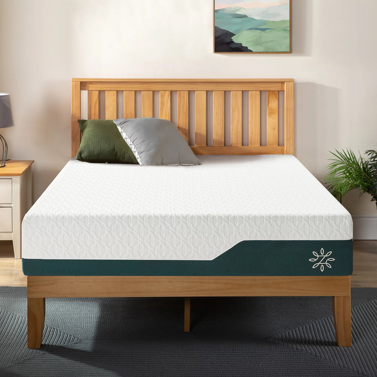 12 Cooling Gel Memory Foam Queen Mattress W580563