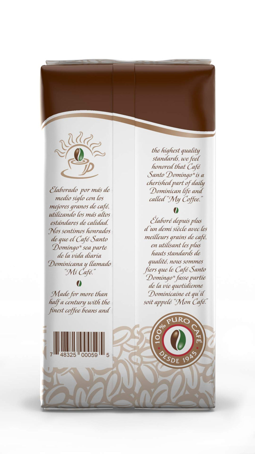 16 Oz Bag Whole Bean Medium Roast Coffee (Pack Of 2) W639216