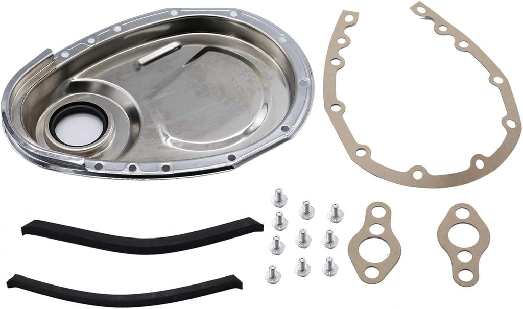 Gasket Seal Bolts Set Timing Chain Cover Kit for SB Chevy Engines Pack of 2 W3028