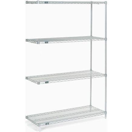 Wire Shelving Add-On 48x22W x 18x22D x 54x22H E7951