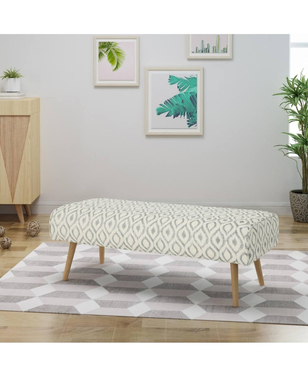 Gray Ottoman G852