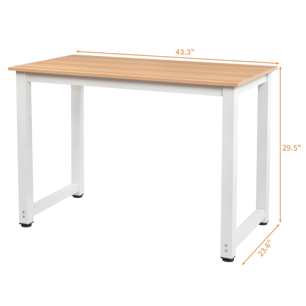 Wood Computer Desk Study Table Workstation K16412