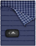 Cotton Flannel Queen Size 2 Person Waterproof Sleeping Bag T351922