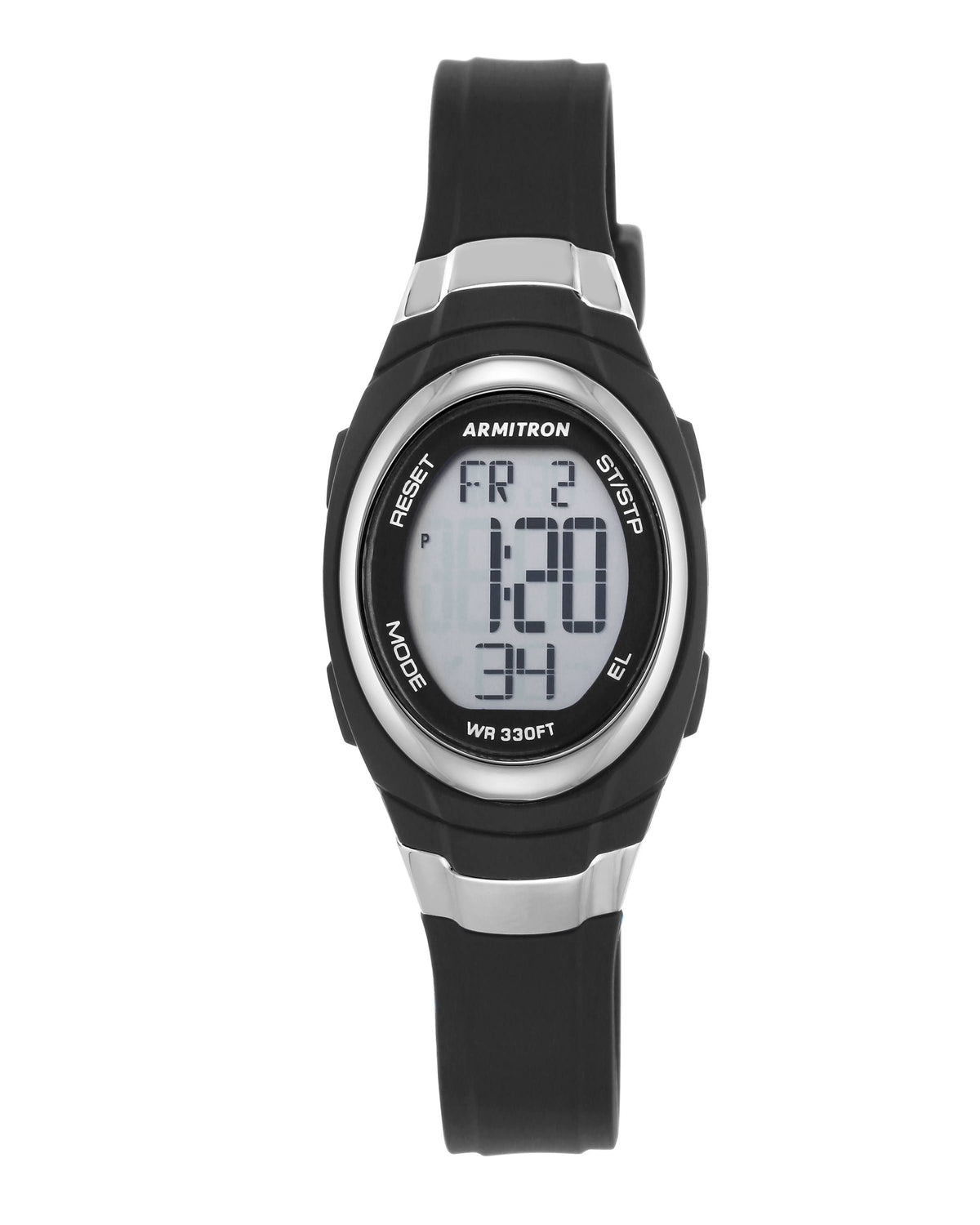 Digital Chronograph Resin Strap Watch Z436
