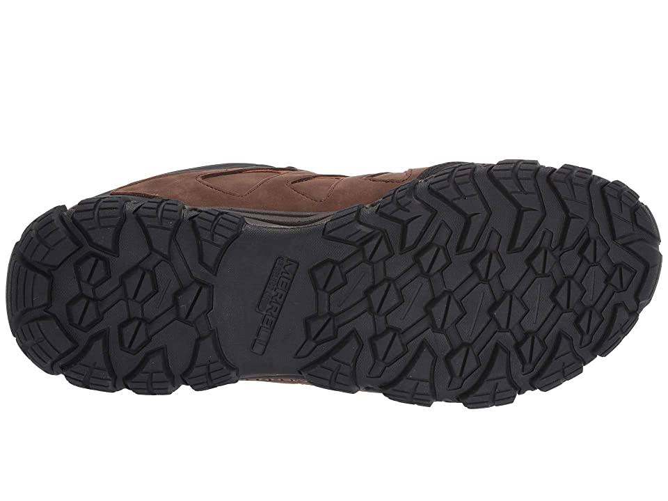 Men's Pulsate Leather Shoes, Size 12, Dark Earth H5075