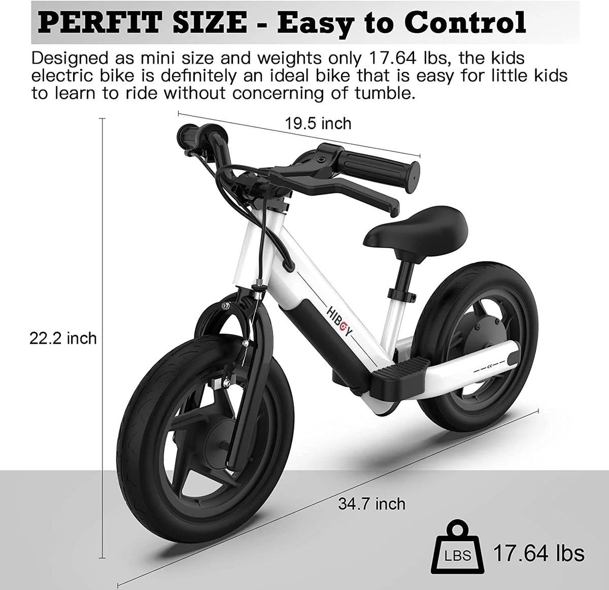Electric Balance Bike 24V 100W 12 inch N302