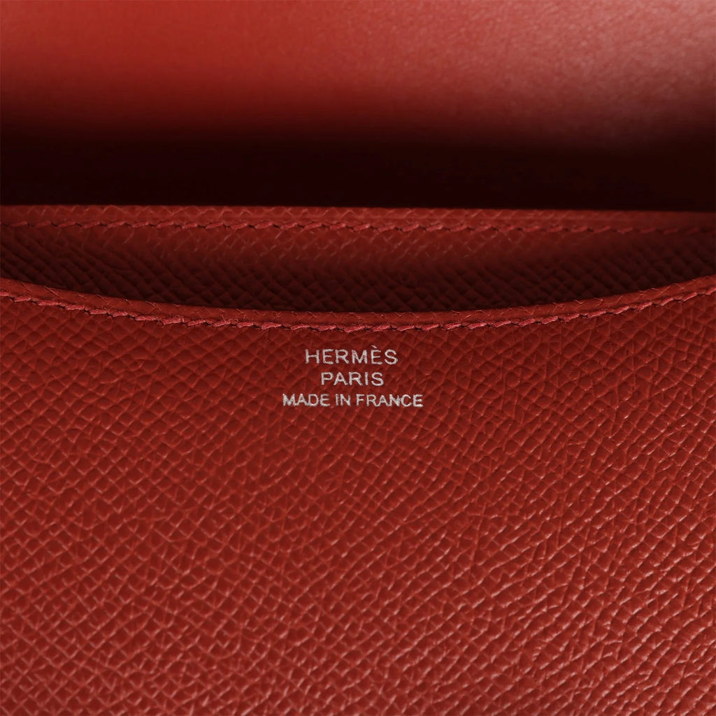 Rouge Venetian Epsom Leather Handbag B903