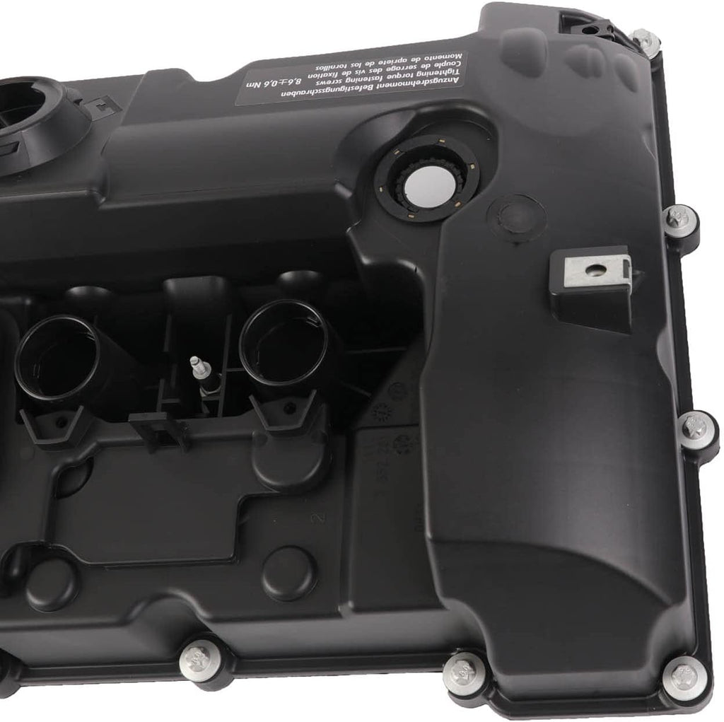 Engine Valve Cover with Gaskets and Bolts for BMW 3.0L N51 N52 Engine D473474