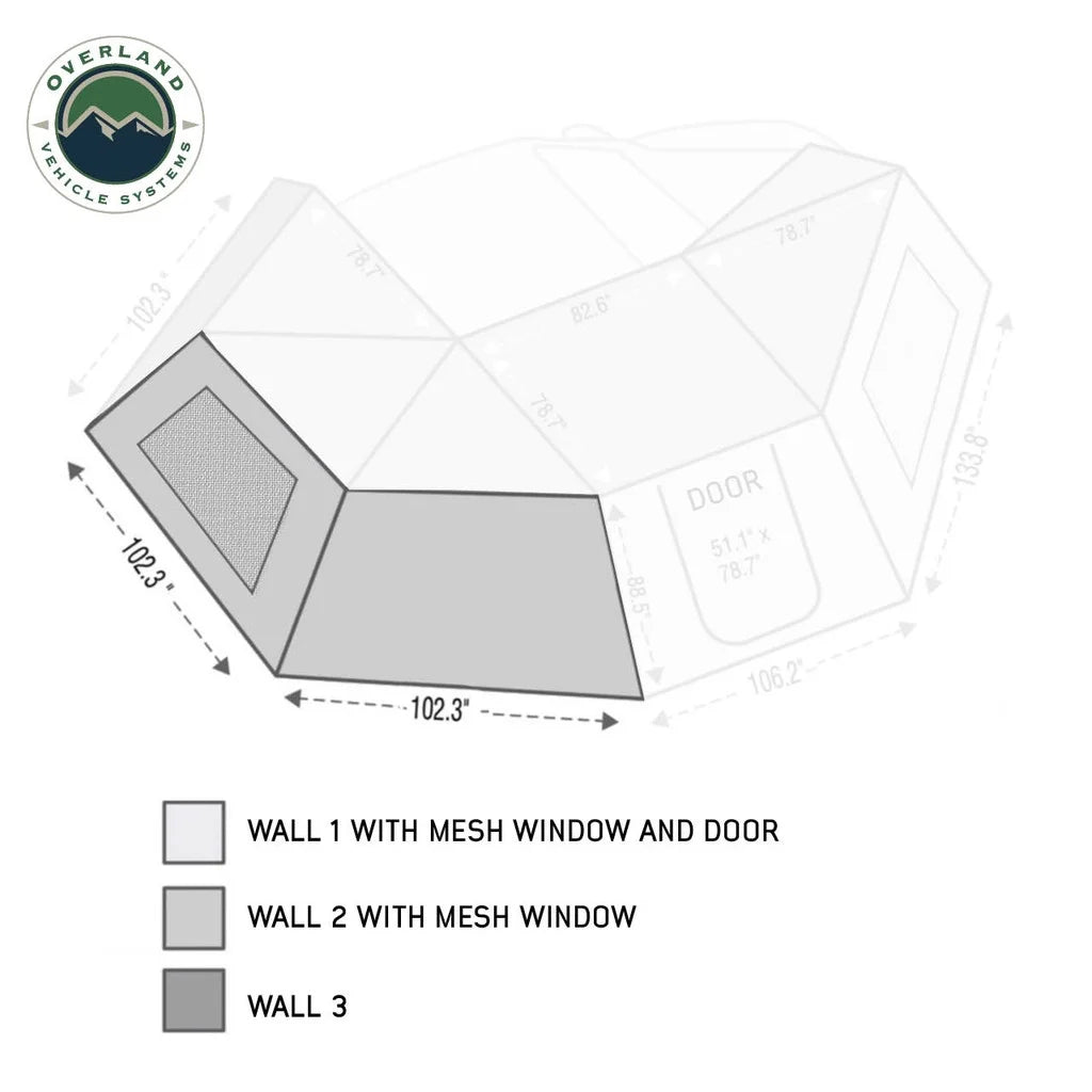 270 Awning Wall 2 With Window B573037