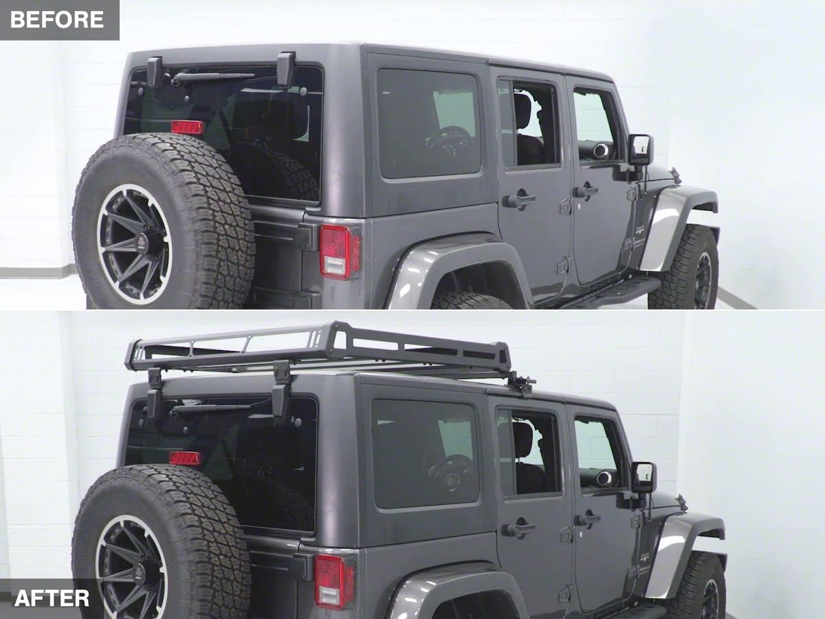Removable Hard Top Roof Basket R609