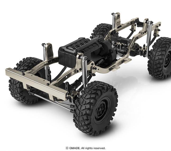 4WD 1/10 Scale Rock Crawler Kit L7521