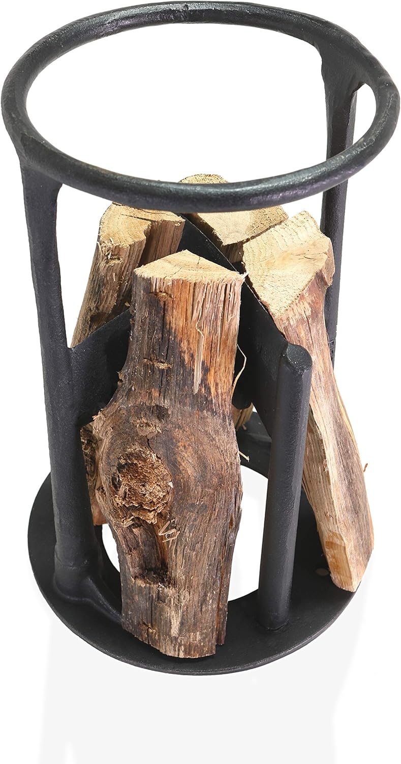 Heavy Duty Cast Iron Firewood Splitter with Removable Secondary Blade Attachment V53558