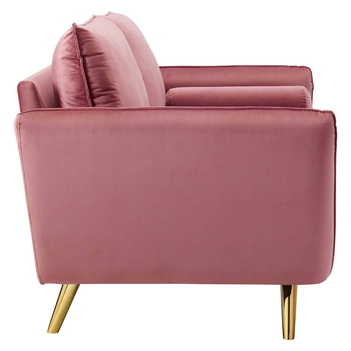 Navy Performance Velvet Sofa X934