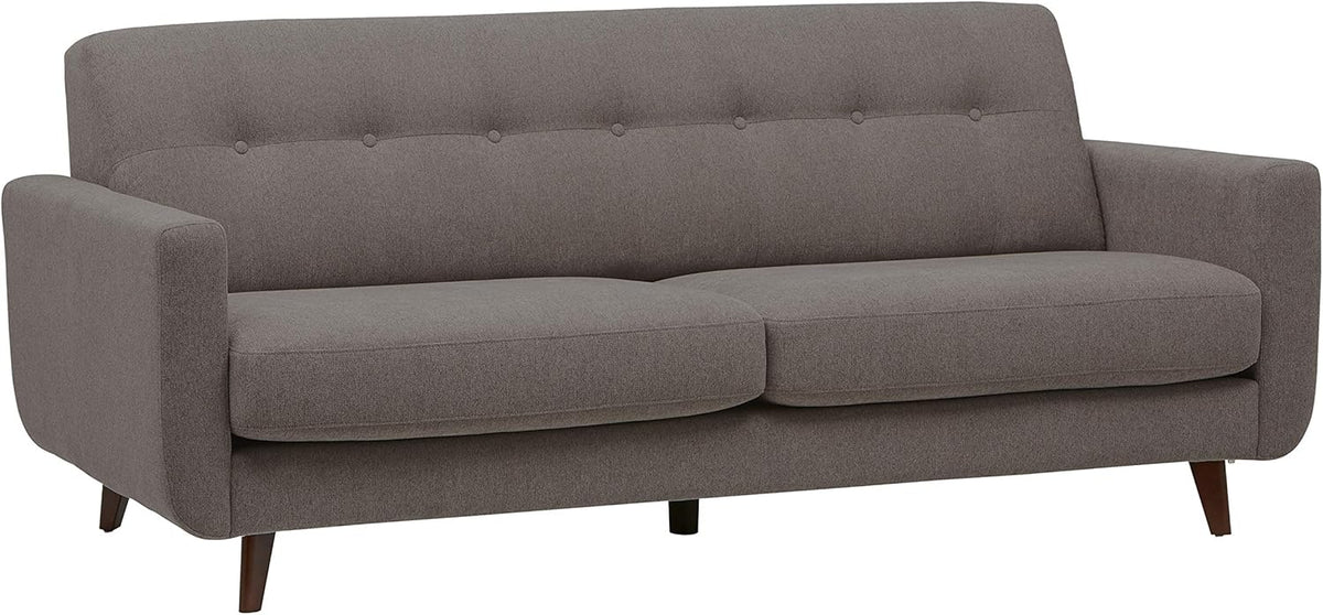 Caramel Leather Ottoman Y2216