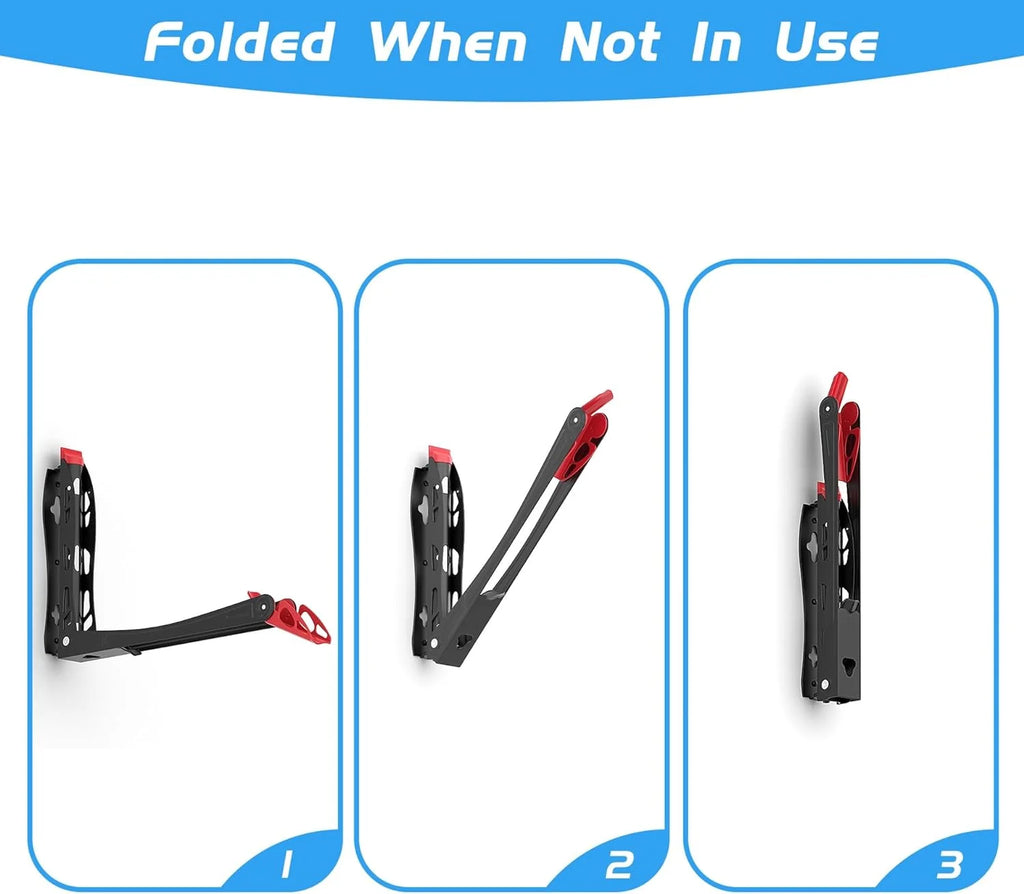 2 Pack Swivel Bike Rack Wall Mount C99291