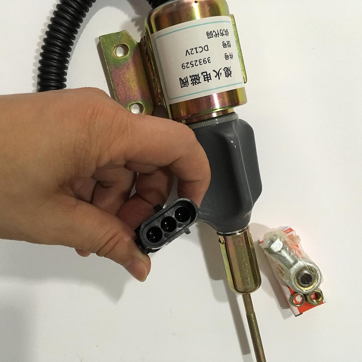 12V Shutdown Solenoid for Cummins 6BT 4BT Engine, Pack of 2 F98836